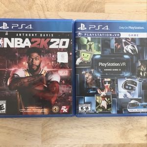 NBA Anthony Davis 2K20+Playstation VR Game Disc # 3